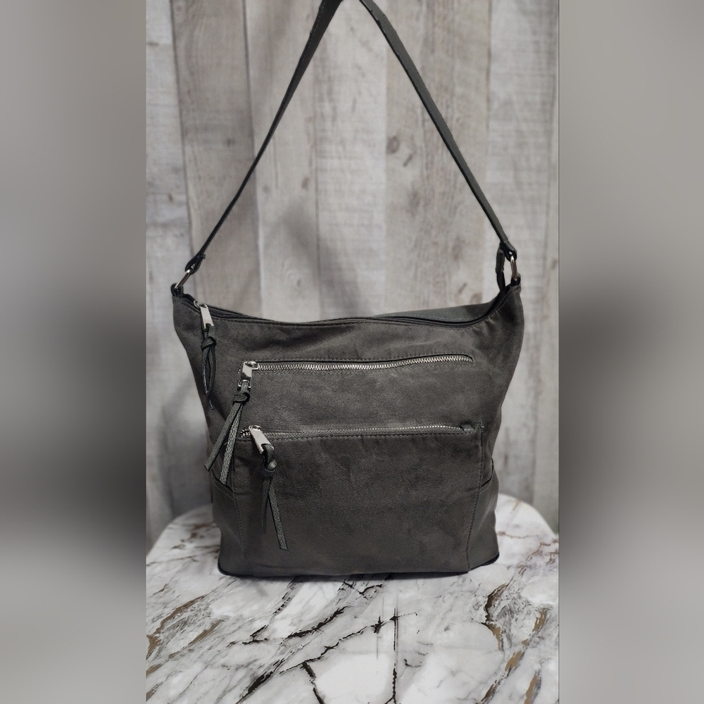 American Eagle Outfitters Dark Gray Shoulder Bag